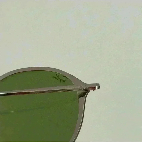 Ray-Ban Silver and Green Sunglasses main image 6